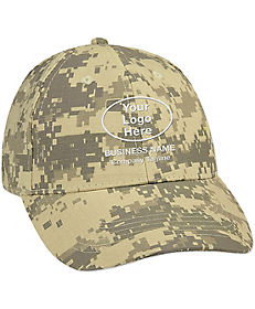 Business Caps and Hats: Digital Camouflage Cap